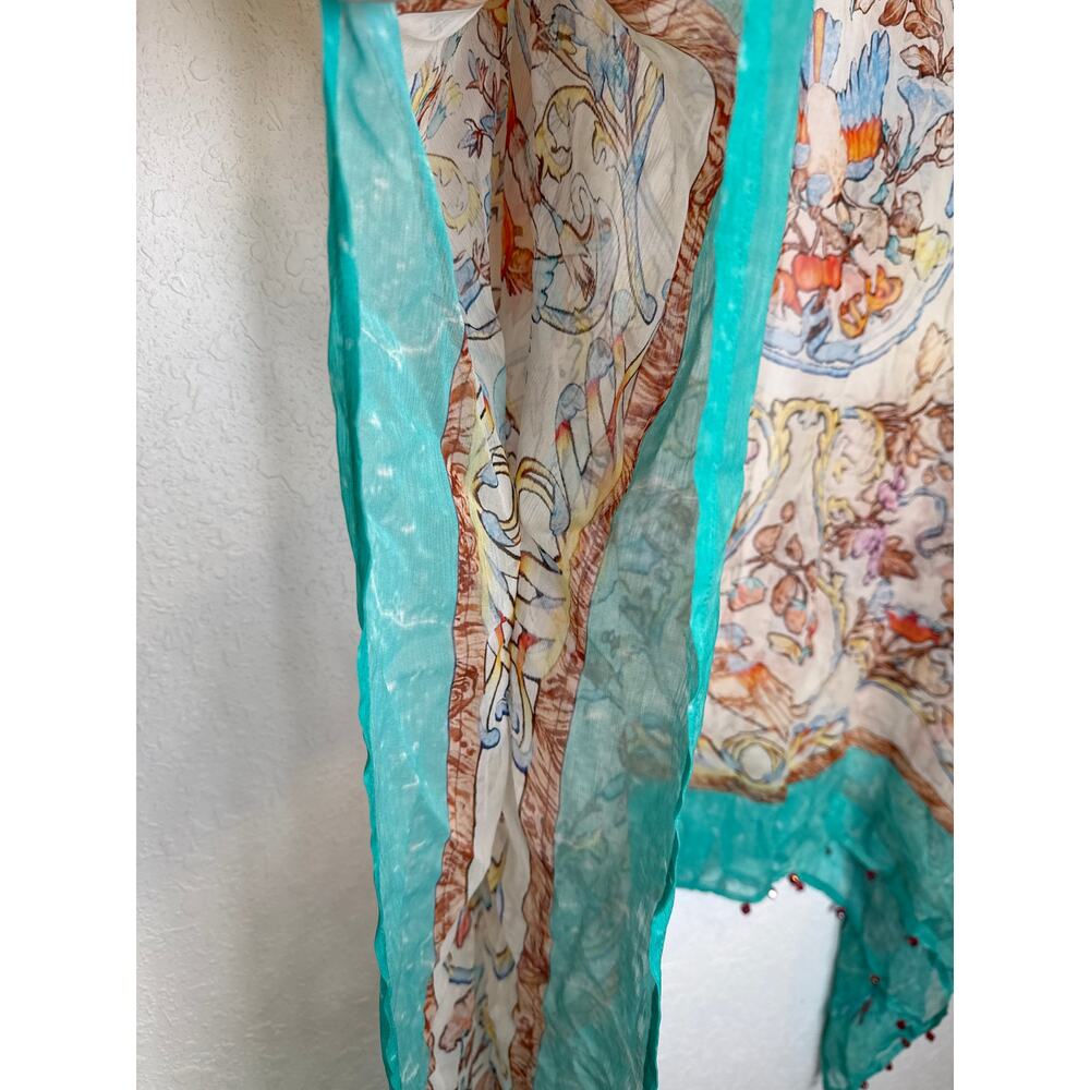 Soft Surroundings Sheer Open Front Flowy Jacket/T… - image 8